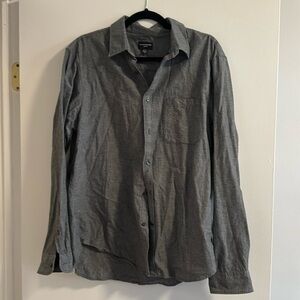 Club Monaco slim fit gray button down size L